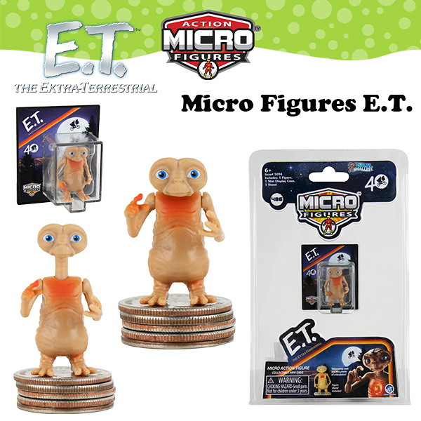 WORLD'S SMALLEST MICRO FIGURES E.T.