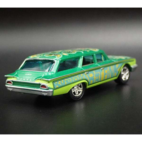 1:64 Rat Fink 1960 Ford Country Squire Green / Teal ラットフィンク ...