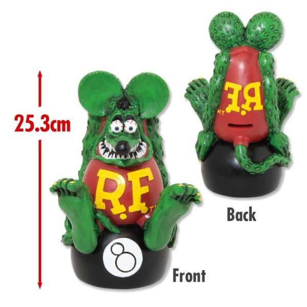 【送料・税込】Rat Fink コイン バンク [RAF587]　貯金箱