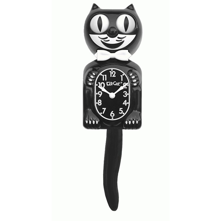 Kitty-Cat Klock(クラシックブラック) ネコ時計 黒猫 振り子時計 | Toy's雑貨SUZUYA Kitty-Cat Klock(クラシックブラック) ネコ時計 黒猫 振り子時計 | Toy's雑貨SUZUYA