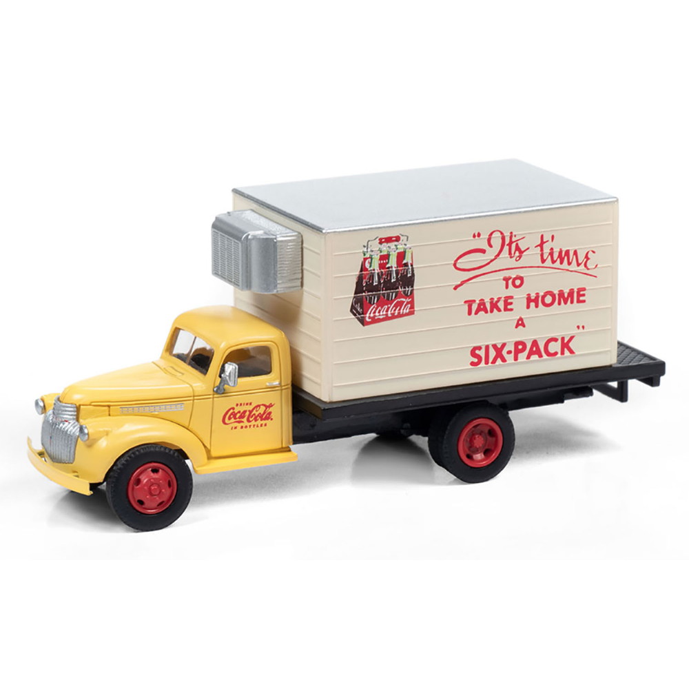 1941-46 シボレーボックストラック コカ・コーラ (イエロー/シルバー)