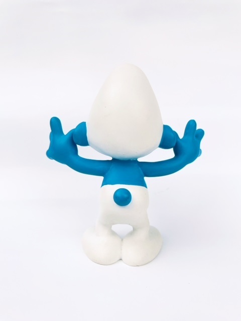 スマーフ/PLASTOY社製 スマーフスタチュー・ベロベロバーポーズ フィギュア ポリレジン製 SMURFS-