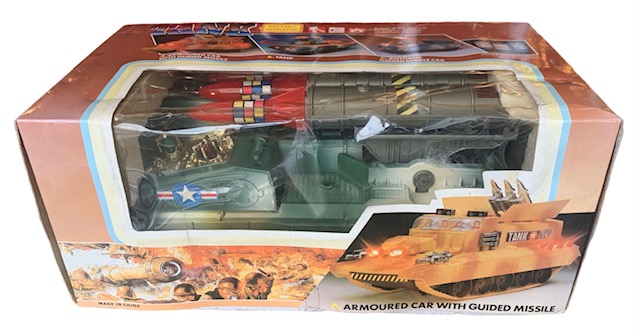 TANK 軍用戦車 誘導ミサイル 1980年 レトロ玩具 昭和玩具 中国製