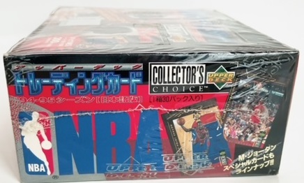 NBA トレーディングカード '94-95シーズン日本語版 1パック未開封30
