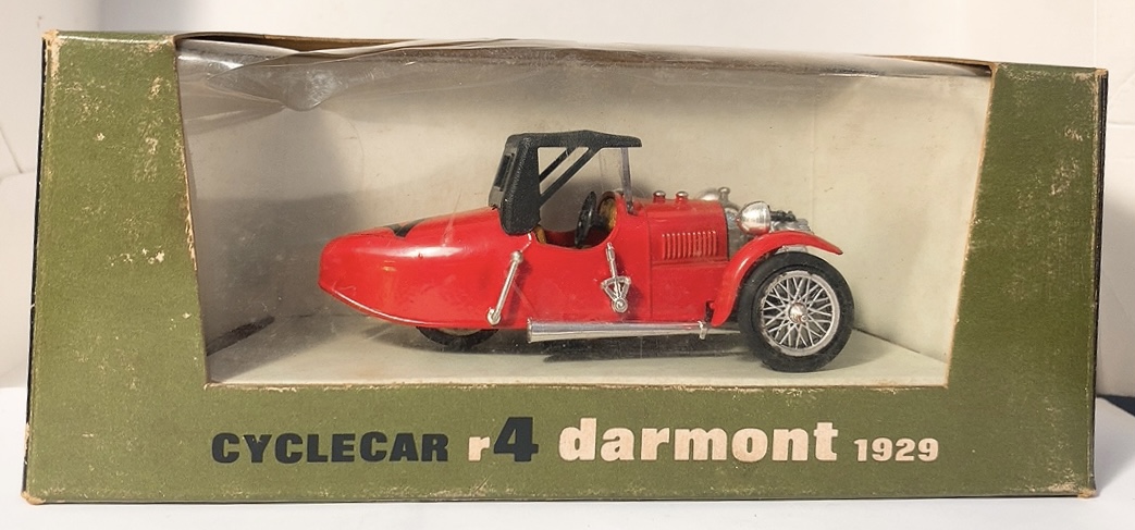 イタリアブルム Brumm CYCLCARｒ4ｄarmont1929 1/43 レッド レーシング