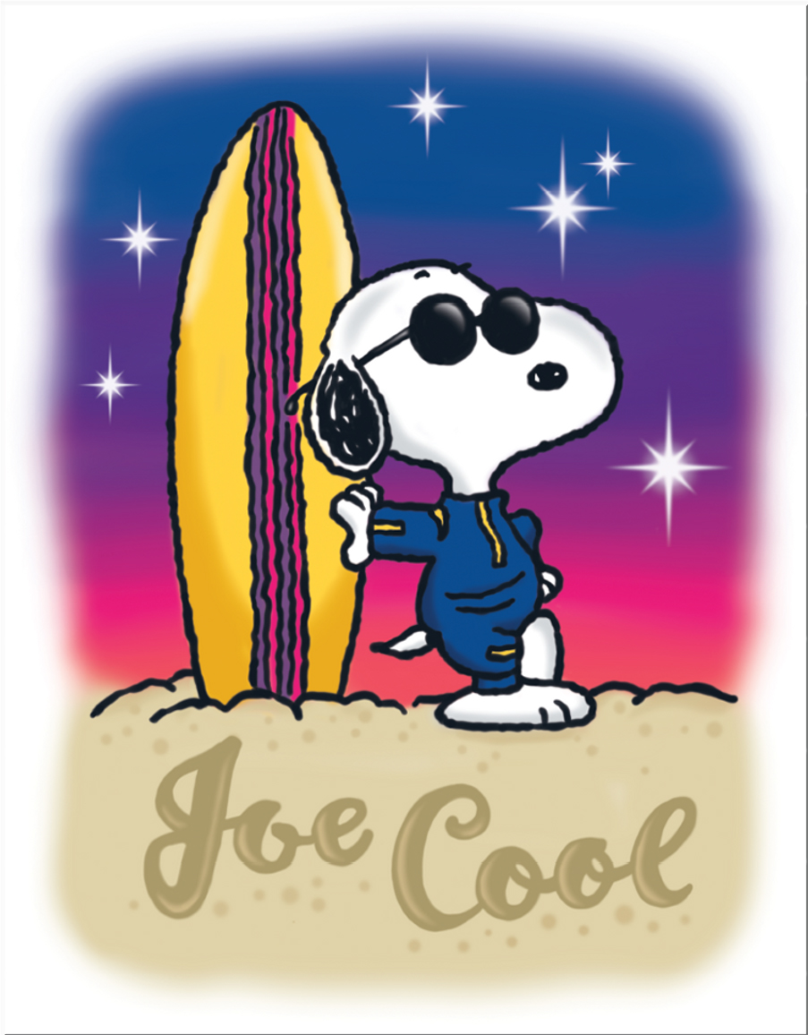 看板ティン サイン Snoopy Joe Cool 　壁面インテリア　輸入品　スヌーピー