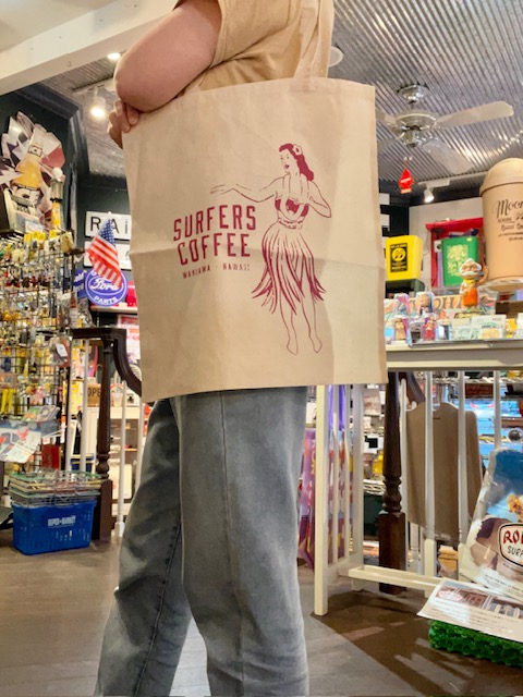 Surfers Coffee フラガールトートバッグ
