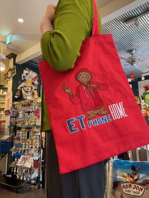 刺繍トートバッグ ''「E.T.」''