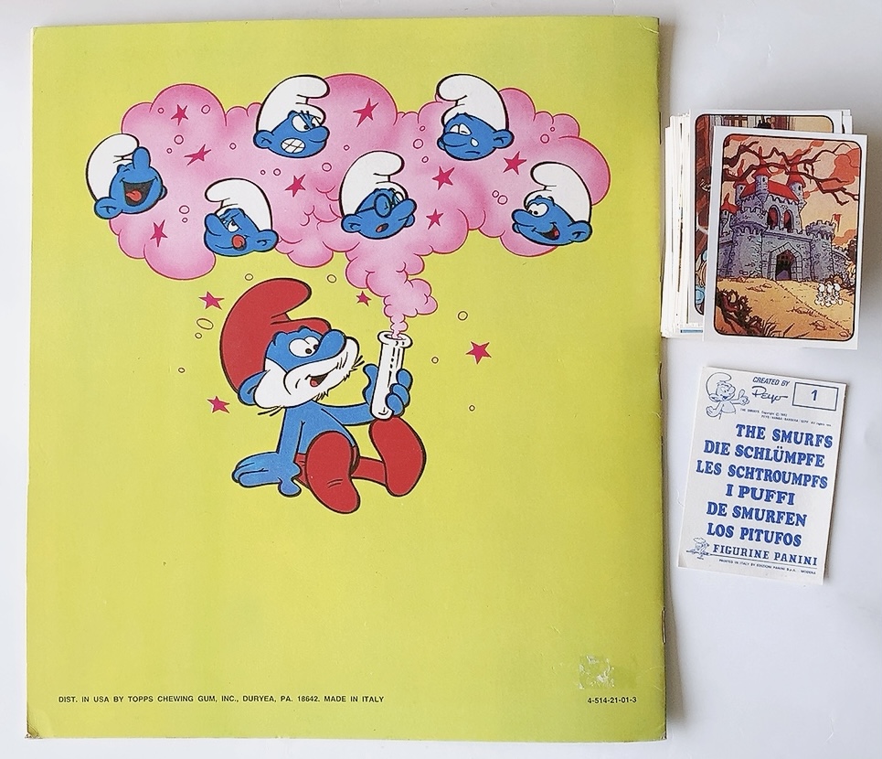 THE SMURFS スマーフBOOK/絵本 コミック雑誌 イラストカード付
