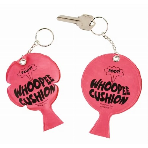 Whoopee Cushion Keychains 約8×11cm ブーブークッションキーチェーン