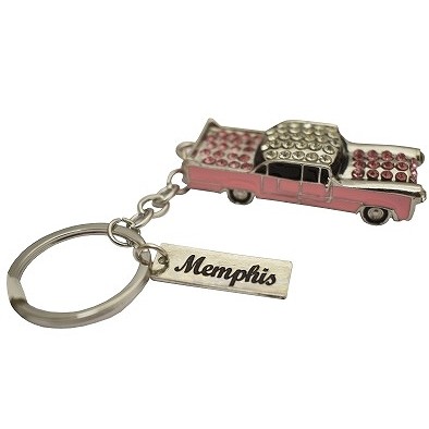 MS/Memphis Keychain - Pink Caddy Bling キーチェーン