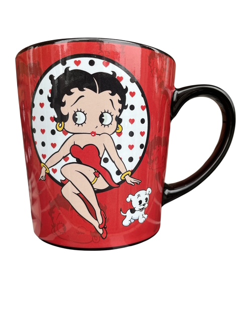 ベティ マグカップ レッドシルエット 16oz USA輸入　BettyBoop