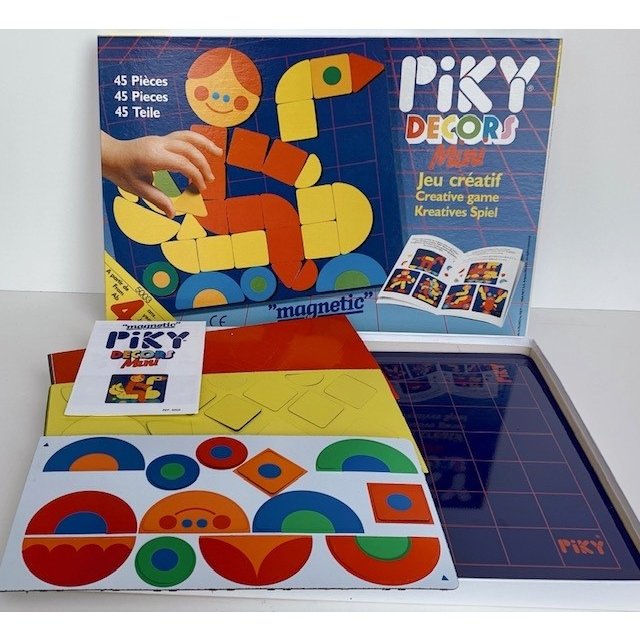 ボーネルンド PIKY DECORS ピキー マグネット アート デコール ジュニア 45枚 Made In FRANCE  Toy's雑貨SUZUYA