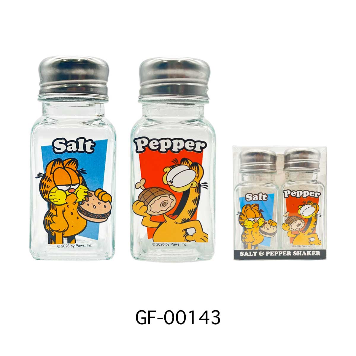 【ポップで可愛い◎】【食卓をアメリカンダイナーに!】SALT&PEPPER SHAKERソルト&ペッパー シェイカー GARFIELD