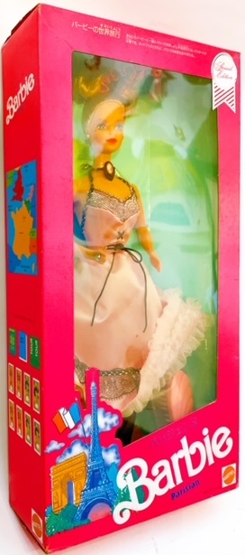 バービー人形 パリジェンヌ 1990年マテル Barbie Parisian バービーの