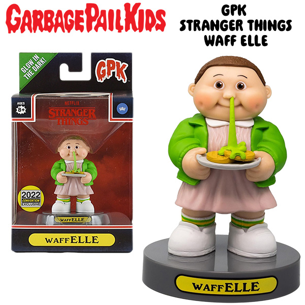 GPK STRANGER THINGS WAFF ELLE フィギュア SDCC2022限定モデル【ガーベッジペイルキッズ】