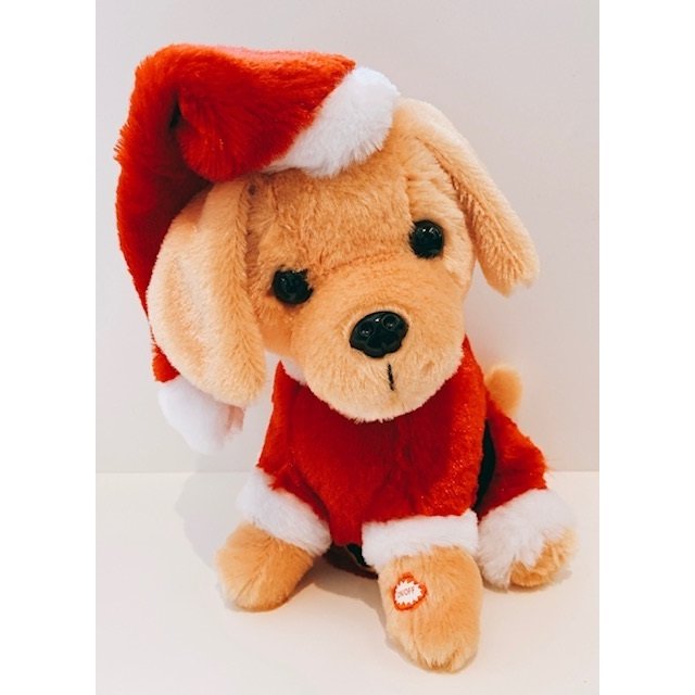 ランニングドッグ クリスマス犬ぬいぐるみ ギフト クリスマスプレゼント Toy S雑貨suzuya