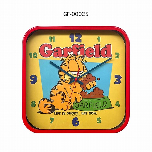 WALL CLOCK 壁掛け時計 GARFIELD レトロ雑貨 ガーフィールド | Toy's