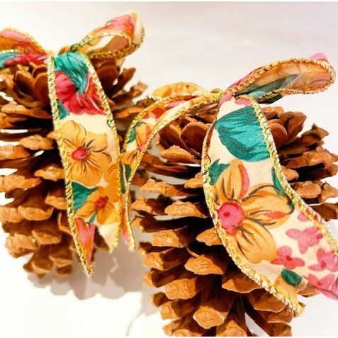 松ぼっくりオーナメント2個セット Pintree2pset クリスマスインテリア Toy S雑貨suzuya