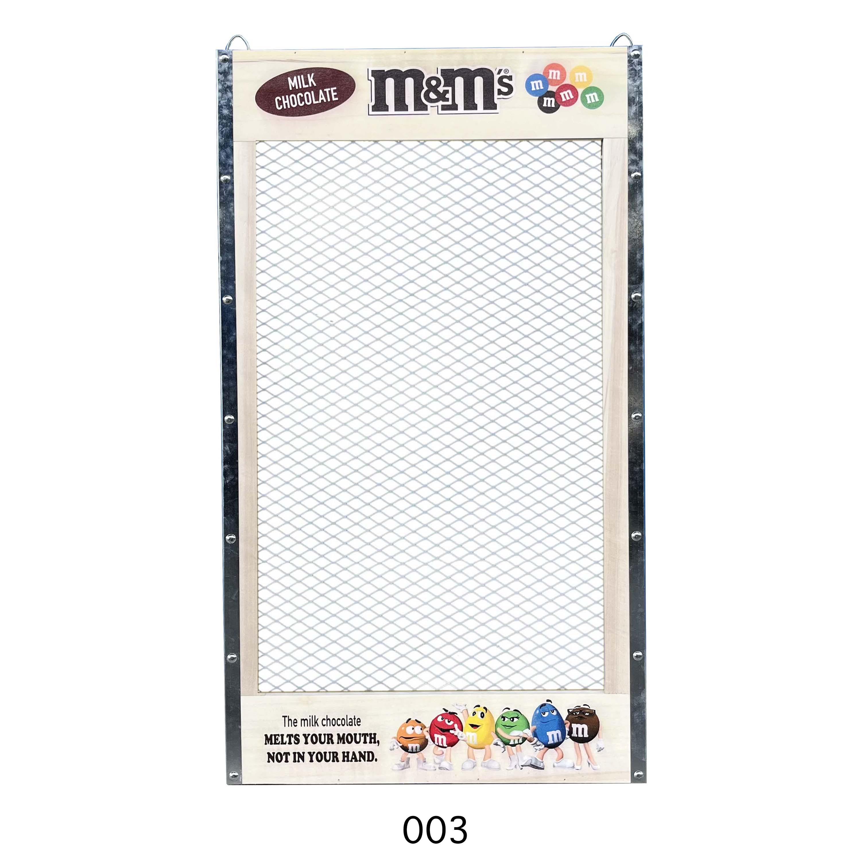 D.I.Y. DISPLAY BOARD ディスプレイボード Ⅿ＆Ms 003 ガレージ