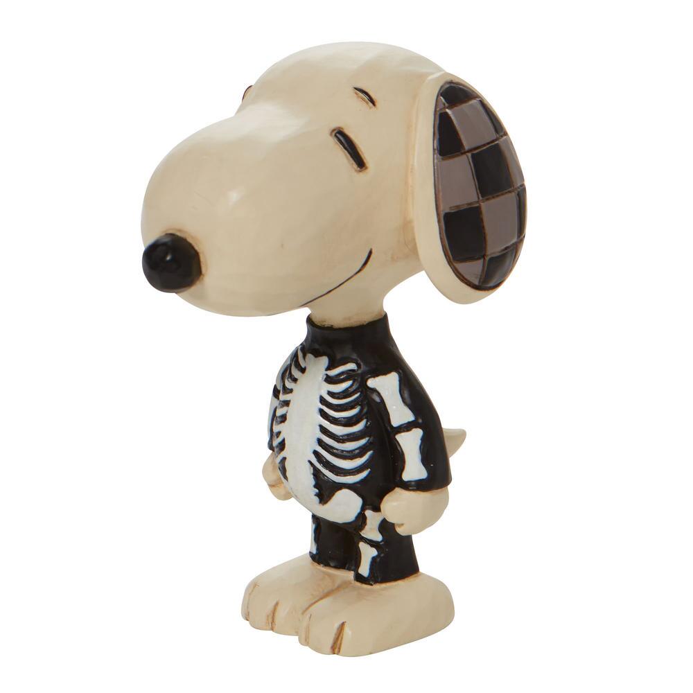 Snoopy Jim Shoreスヌーピースケルトン ミニ ハロウィン Peanuts スヌーピースタチュー Toy S雑貨suzuya