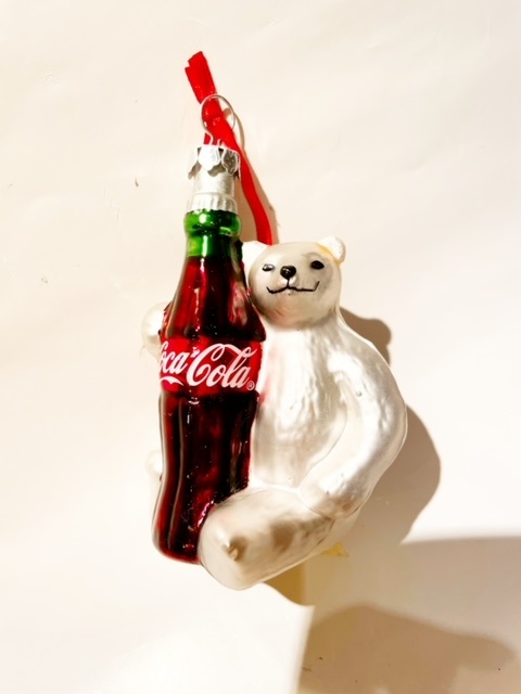 Coca-Cola ハンドベル型　クリスマスオーナメント　3色18個セット