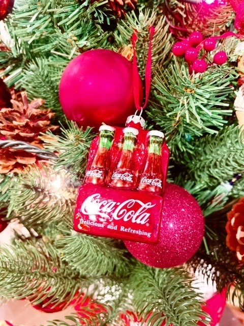 コカ・コーラオーナメント　6Bottle pack クリスマスオーナメント PJC-OT05　アメリカン雑貨オーナメント　CocaColaグッズ  クリスマスツリー飾り